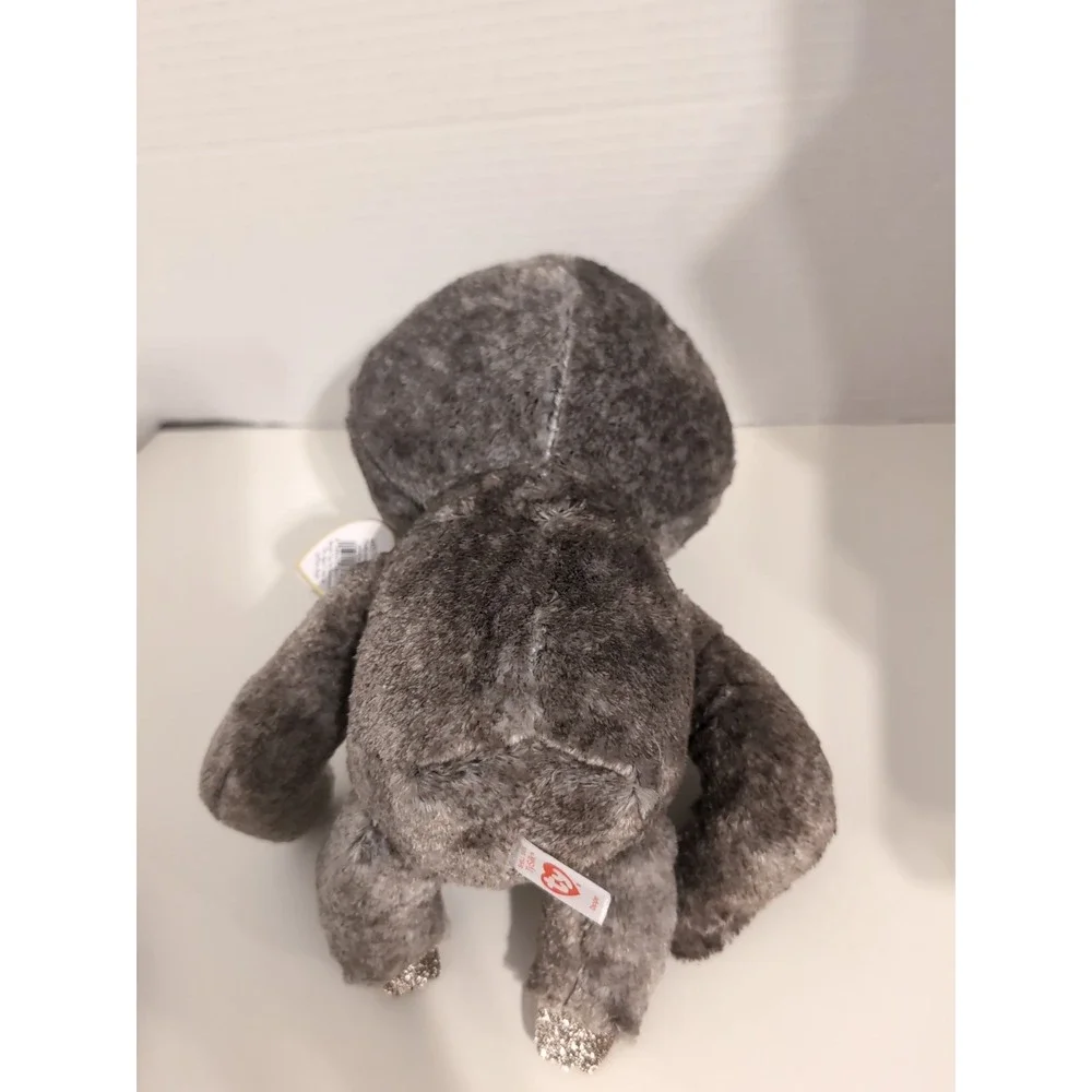 Ty Beanie Boos SLOTH Zippy Plush Toy Stuffed‎ Animal Glitter Eyes Kids Gift